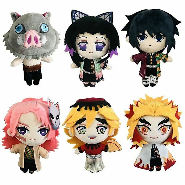 Demon Slayer Kimetsu No Yaiba Kamado Tanjirou Pehmolelu Täytetty Leluk G Rengoku Shinjurou