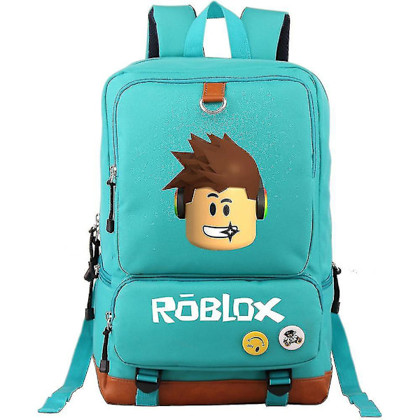 Virtual World Roblox Rygsæk Computer Taske Student Skole Taske - Farve 4 color-4