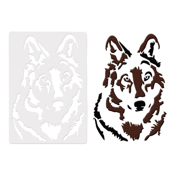 1 stk. Dyre Stenciler Skabelon Stencil Ark Maleri Tegning