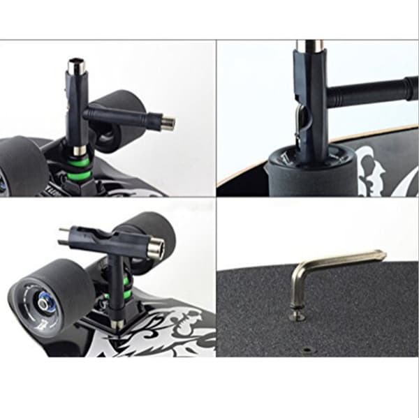 Longboard Kantsskydd med Skateboardverktyg Phillips