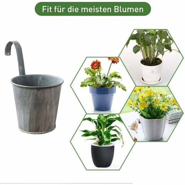 Balkon Hængende Blomsterpotter 3 Pak