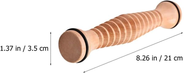 2 stk Træfodrulle Plantar Massager Trigger Point Relief