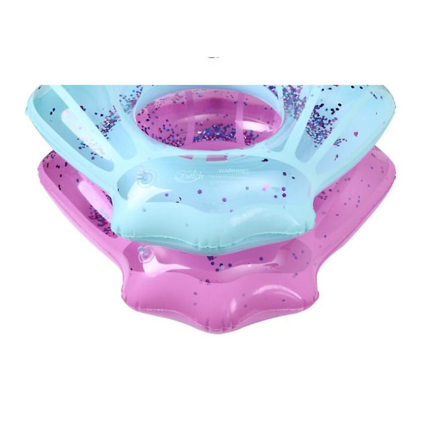 Glitter Badring För Pool Strand Sjö Glitter Pool Uppblåsbar Badring Glitter Badring För Barn Glitter$snäckskal Pool Flyte, Sommar Kul Uppblåsbar