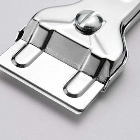 Glas- och keramikhällskrapa - 13,2*4,4cm Silver