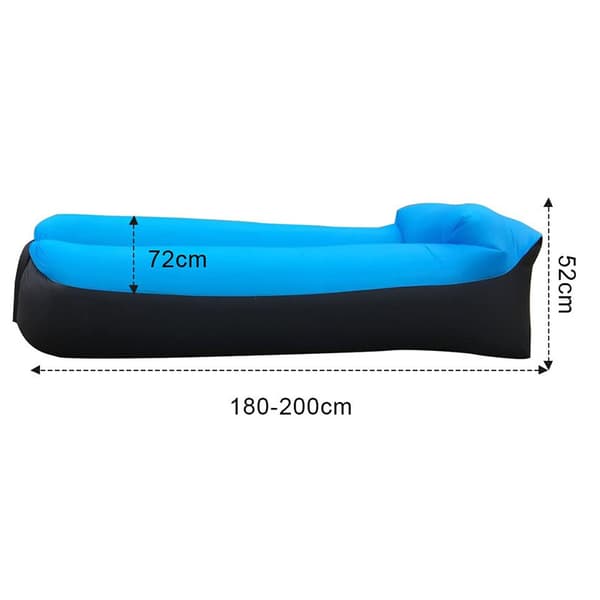 Udendørs Oppustelig Sofa Foldbar Bærbar Sofa Oppustelig Seng