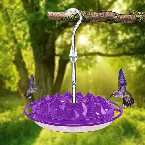 Kolibrin syöttölaite - Helppo puhdistaa ja täyttää kolibrin syöttölaite (violetti)