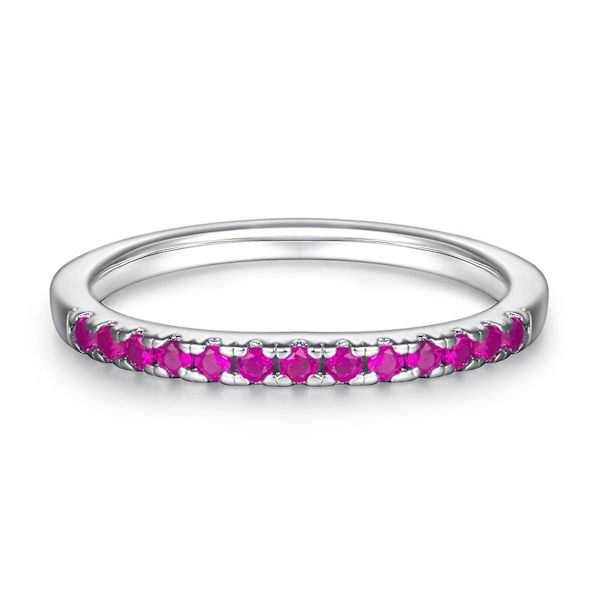 Elegant Damring i Modern Stil, Silver Effekt, Snygg Smycke för Kvinnor Platinum US 10 A