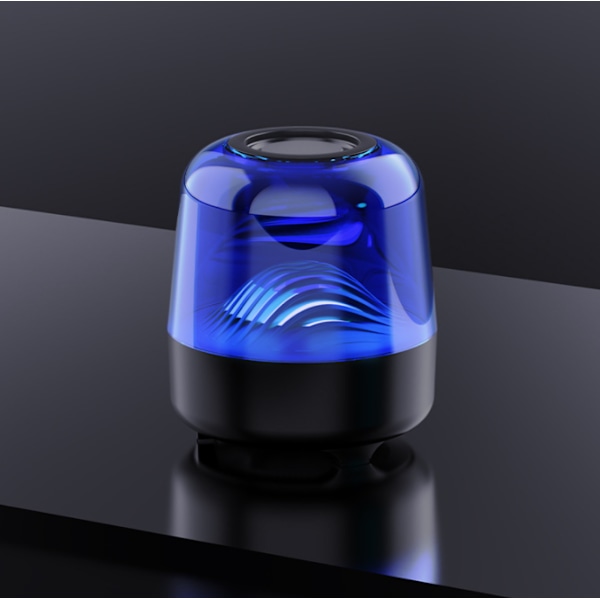 LED-färgad atmosfärslampa med högtalare, kreativ stjärnkarta Bluetooth-högtalare (Normal blå)