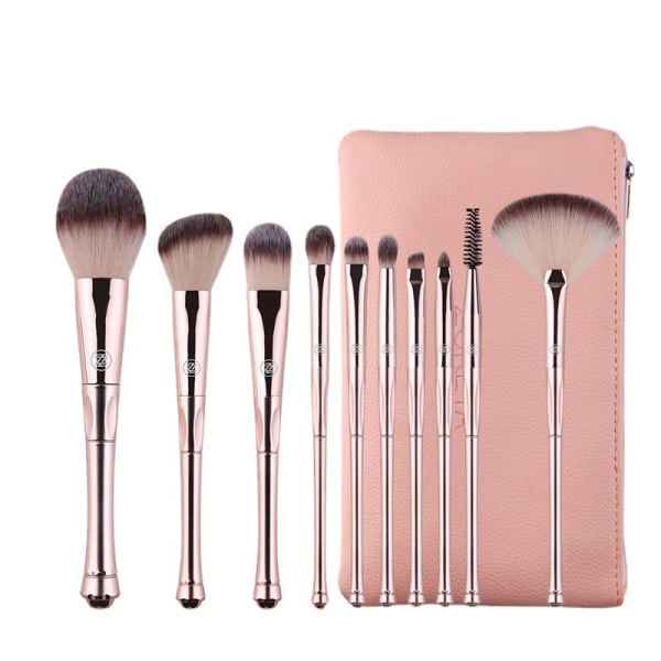 10pcs crown handle makeup brushes ZS108 crown 10pcs,