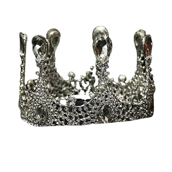 Kron Ornament Brude Bryllupstilbehør Enkel Legering Diamanter Besat Brudekjole Smykker