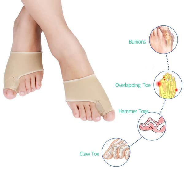 Hallux Valgus Corrector Dag Natt, Stortå Rätare, Stor