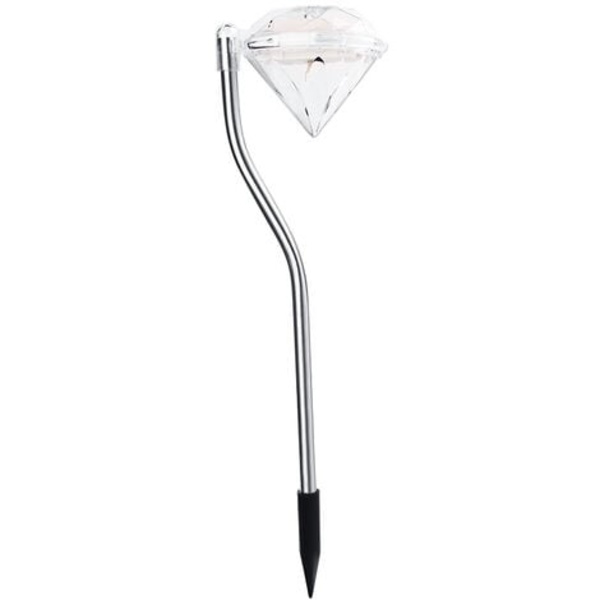 4-pack Diamant Solcellslampor Varm Ljus