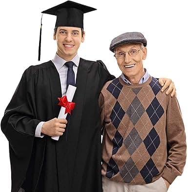 Bachelor Studenthatt - Doktorhatt - Bachelorhatt - Med Anheng