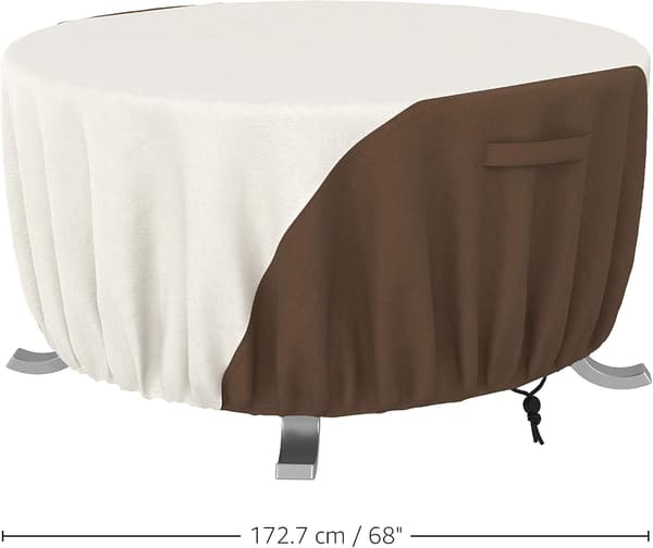 Basics pyöreä tulipesän suojus, suuri (112*30cm)