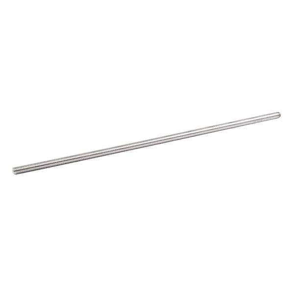 2X 320mm x M8 Rustfritt Stål Gjengestang Lager Stang Sølvfargetone