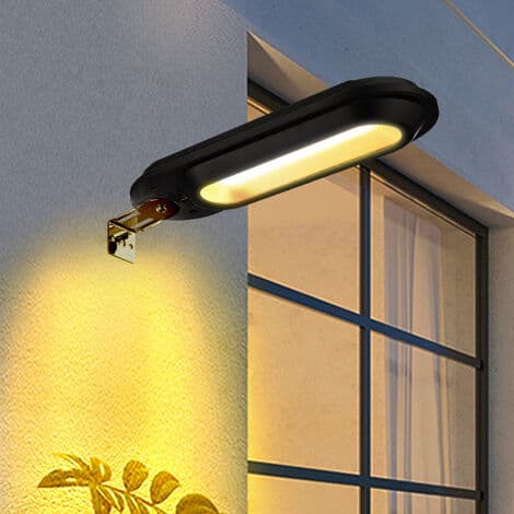 Solcellelamper Udendørs Have Dekorative Belysning Solcellelamper, Varmt Sort Skalslys