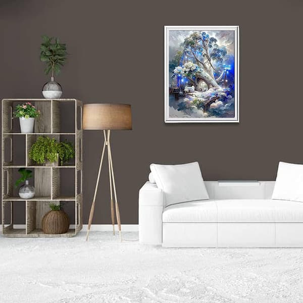 Diamantmålning för vuxna, 30x40cm Full 5D Diamantmålning,