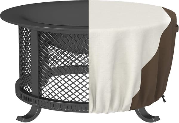Basics Rund Bålpanne Deksel Stor (112*30cm)