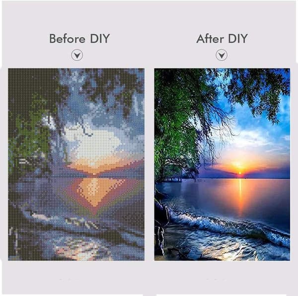 DIY 5D Diamantmaleri Stitch til Voksne og Børn Korssting