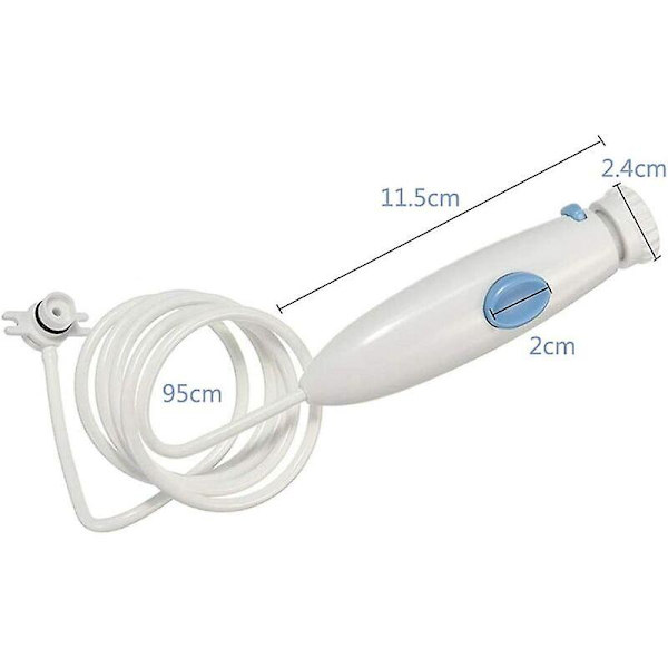 Vakiomallinen puutarhaletkun kahvan vaihto Waterpik Wp-100 -laitteeseen