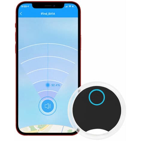 Trådlös husdjur GPS Tracker Nycklar Väskor Plånböcker App Kontroll Objekt Finder Selfie Slutarkompatibel med IOS/Android-telefoner,