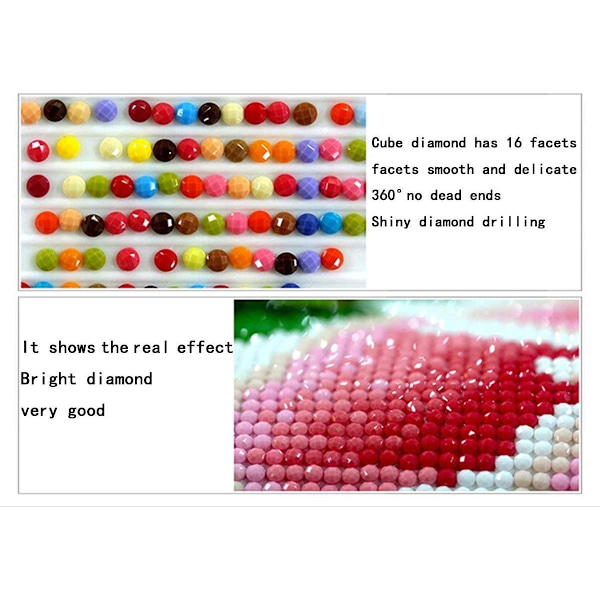DIY 5D Diamant Maleri Korssting Broderi Diamant