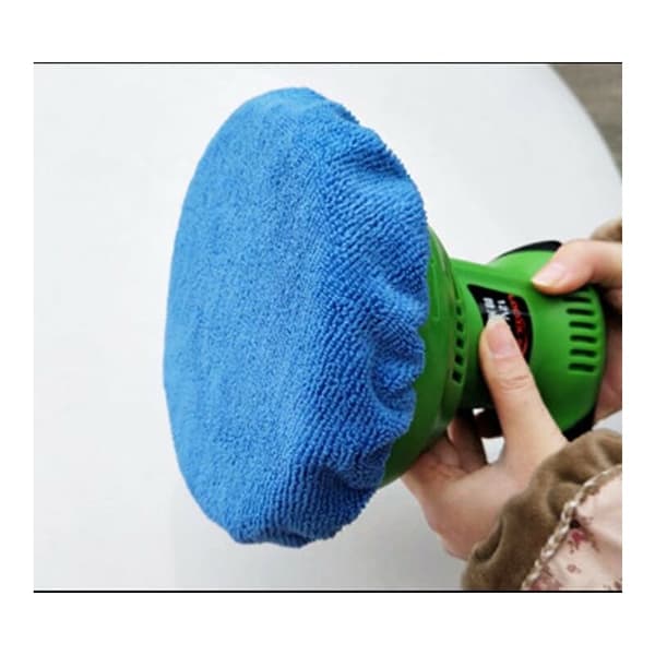 Stykker(7-8 tommer) Mikrofiber Polering Bonnets, Bil Polering Pad Bonnet Buffing Pad Polering Bonnets Polering Buffing El