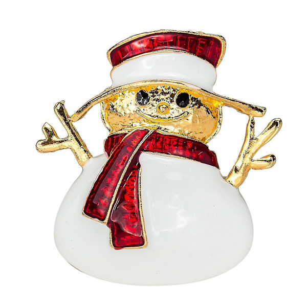Julgranspynt Cartoon Snögubbe Brosch Barnkläder Brosch