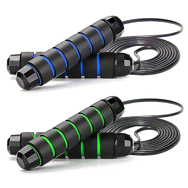 Springtov, Kuglelejer Tangle-free Rapid Speed Kabel Springtov, Justerbare Springtov Black Blue   Black Green