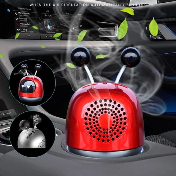 Bil Dashbord Diffuser (Blå, Navy Duft), Robot Luftdiffuser