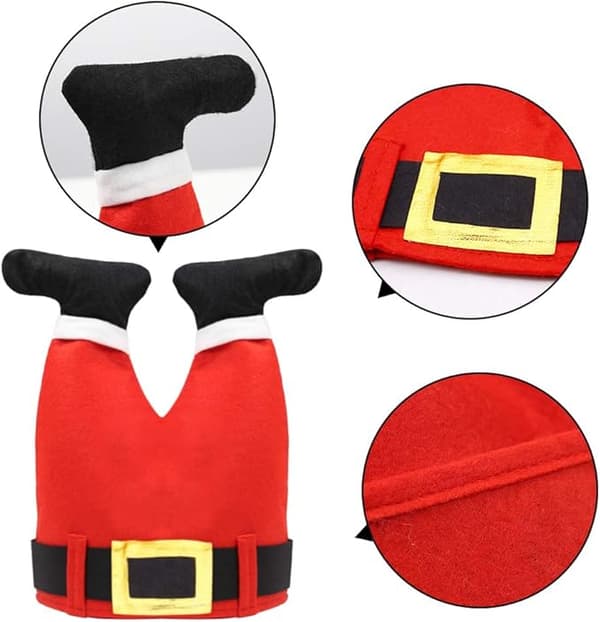 Julhatt, rolig hatt, nyhet tomtehatt, galna hattar, tomtehatt