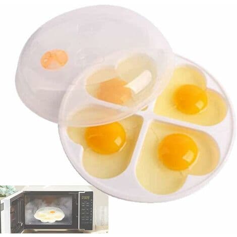 Egg Poacher, Egg Cooker Mold Egg Steamer Boiler Kitchen Cooking Tool, Opptil 4 egg