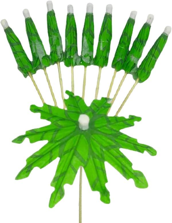 Cocktail Paraply Tillbehör Dryck Paraply Set Papper