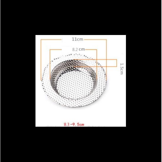 Diskfilter, 3 st badkarspoolfilter (ytterdiameter 7cm + ytterdiameter 9cm + ytterdiameter 11cm),