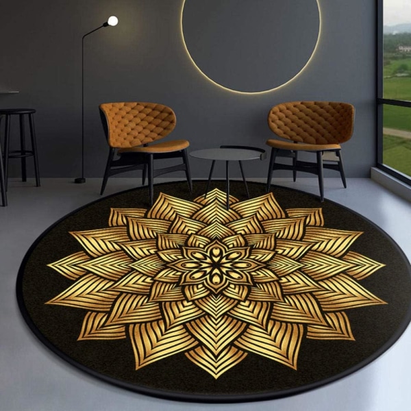 80CM diameter round mat, suitable for living room bedroom kitchen changing room chair cushion