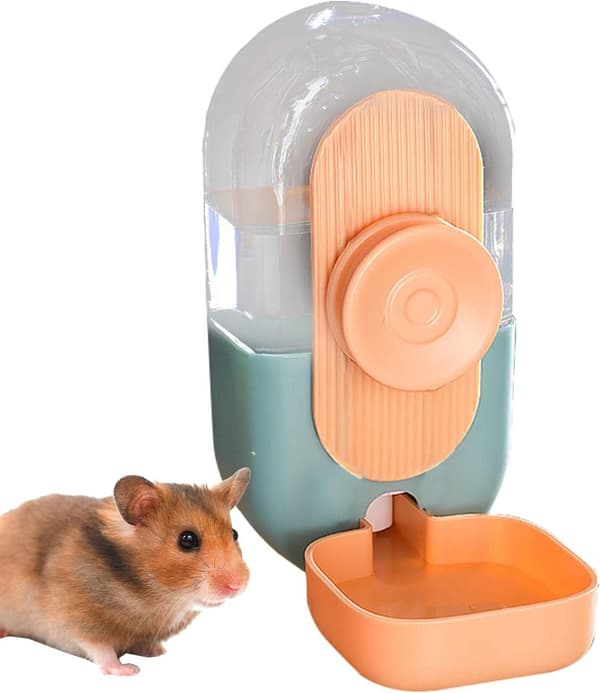Kanin Vattendispenser - 800ml Automatisk Gravitations Vattenautomat för Husdjur