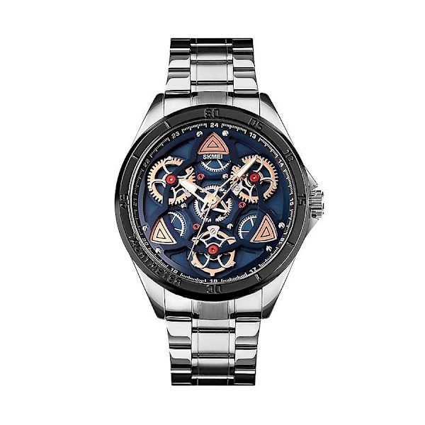 Menners luksuriøse kvarts armbåndsur med vanntetthet fra toppmerket Fashion Clock 1678