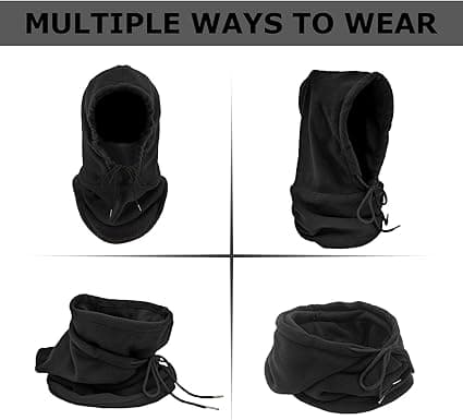 Balaclava Hue, Balaclava til Motorcykel Cykling, One Size,