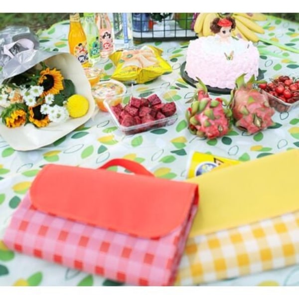 Picnic Blanket Portable Waterproof Beach Blanket Outdoor Camping Party Extra Large Sandproof Foldable Outdoor Beach Mat