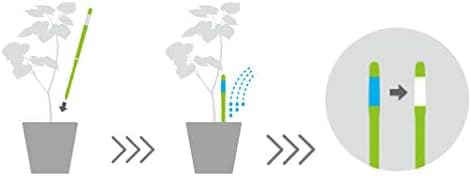Aquameter (pakke med 5 stykker), (medium, grønn) plantevanning