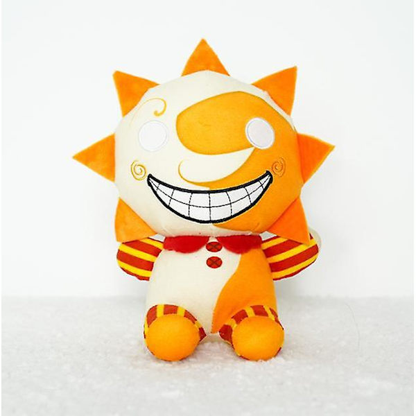 Sundrop Fnaf Final Boss Clown Figur Sun Figurplysch Leksak-1 yellow