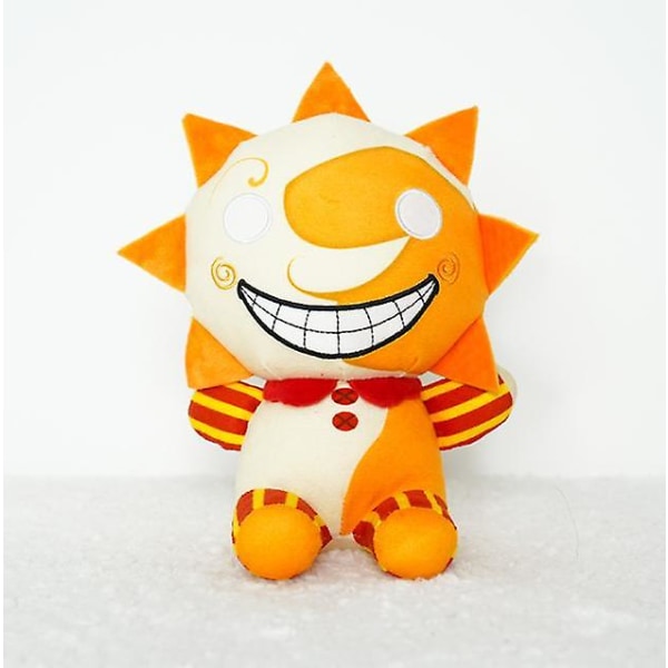 Sundrop Fnaf Final Boss Clown Figure Sun Figureplush Toy-1 yellow