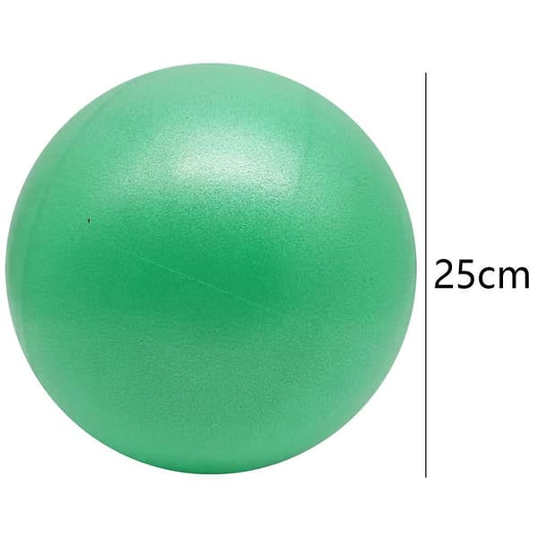Liten träningsboll, Pilatesboll för balans, Core-träning, Fysioterapi hemma Green