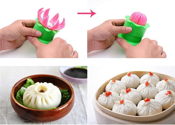 2 stk. Kreativ Håndlavet Dumpling Form, Baozi Form, DIY