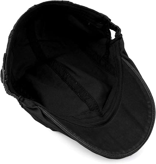 Beret Caps Herre Justerbar Flat Vintage Lvy Hatt