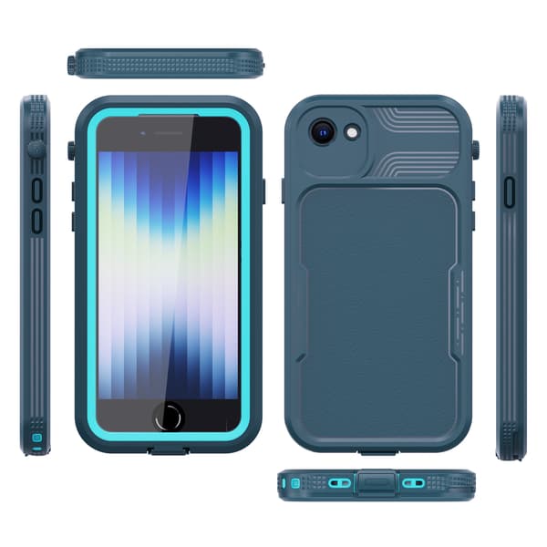 1 stk. Egnet for iPhone SE3 vanntett deksel, full beskyttelse