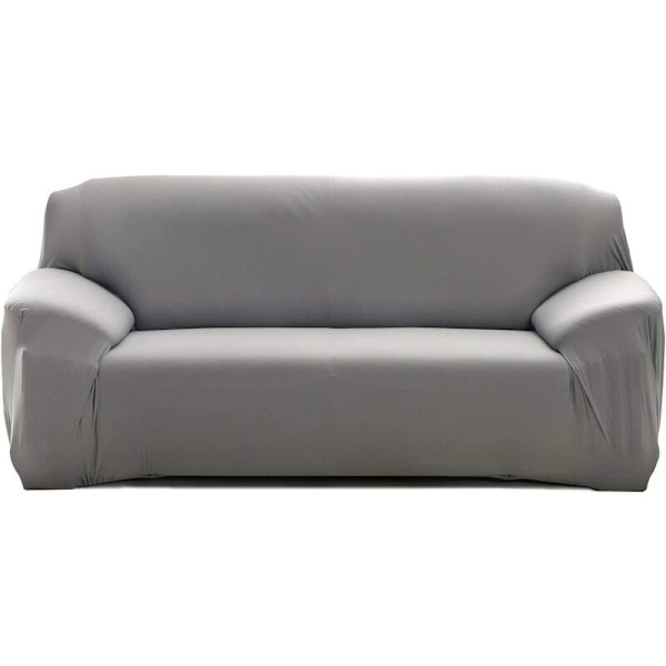 Stretch Sofa Betræk med Armlæn, Sofa Betræk, Blomsterprint (F, 3-Sæders)