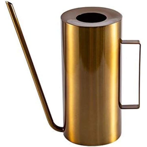 Sprøjtekande i rustfrit stål, vintage metalsprøjte (Guld 1,5 liter)