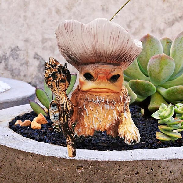 Wizard Troll Resin Craft (Keltainen),