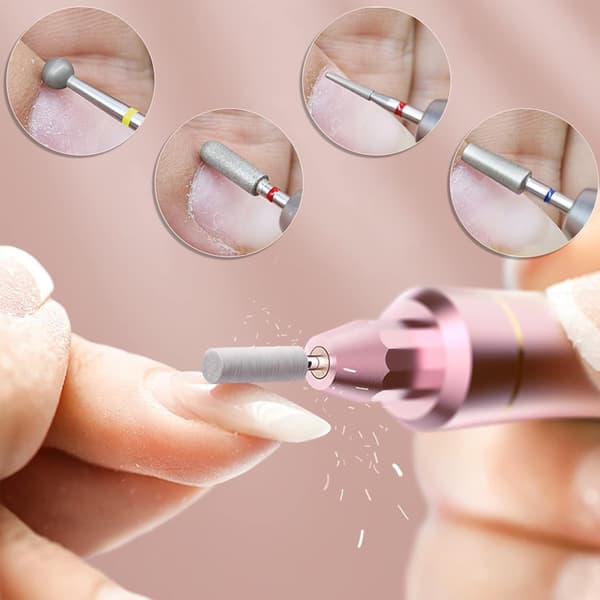 30 stk. negleboremaskine bits sandspidser professionel diamantfjerner